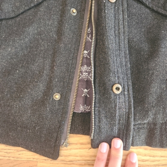 GUC O'Neill Charcoal Men's Jacket, Size M - Picture 10 of 16